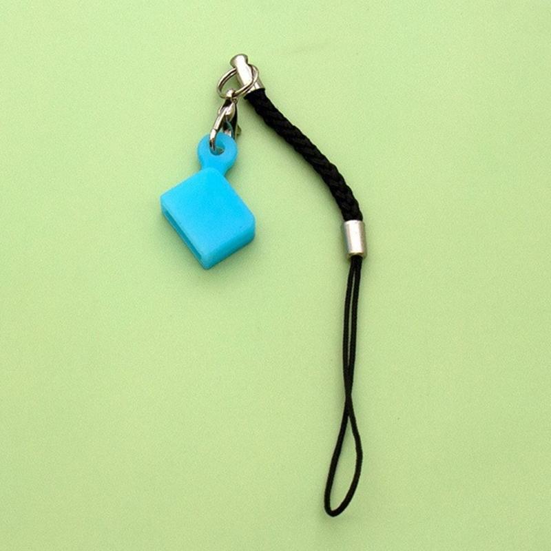 General Silicone Protections Sleeve for USB Drives with Hanging Rope Water & Dusts Resistant Flexible USB Stick Case