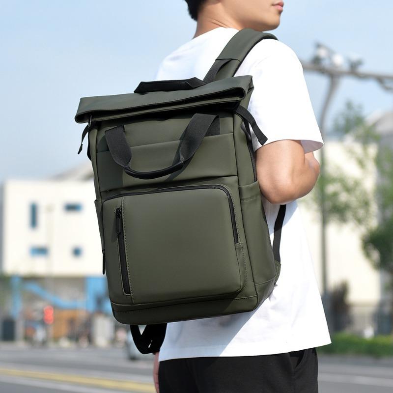Large-capacity Backpack Student Schoolbag Fashionable and Versatile Backpack Business Trip and Computer Backpack