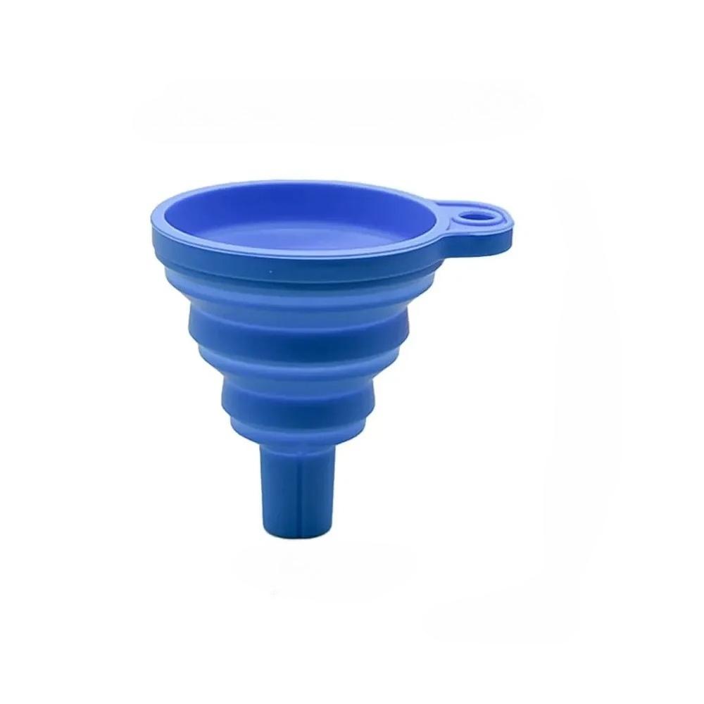 Engine Funnel Car Universal Silicone Liquid Funnel Washer Fluid Change Foldable Portable Auto Engine Oil Petrol Change Funnel