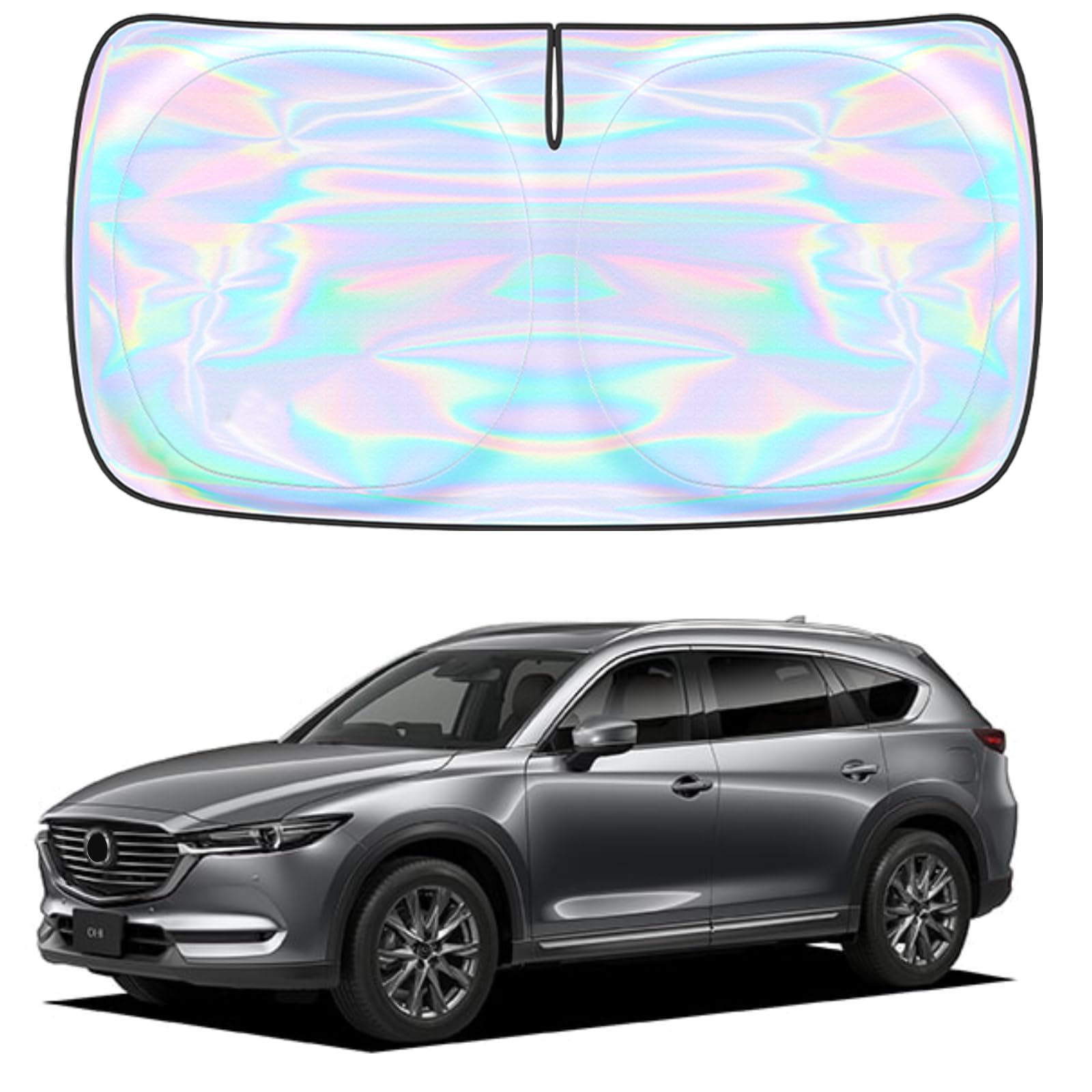 

Mazda CX-8 KG Series KG2P/KG5P CX8 Front Sun Shade for Windshield H29.12-R6.1 Sun Protection, Mazda CX-8 KG series