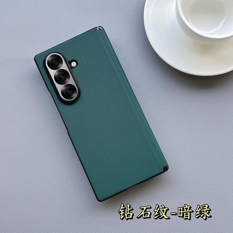Applicable To Samsung Zfold7 Mobile Phone Case, Central Axis Magnetic Suction All-inclusive Sticker, ZFOLD7 Rear Case, Foreign Trade Business Mobile P