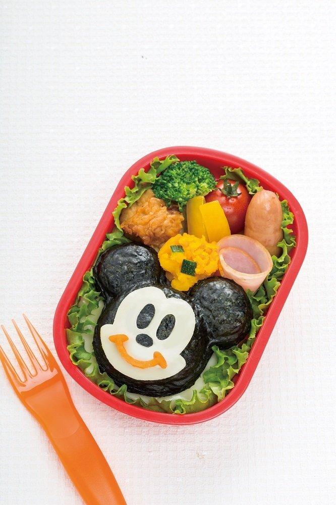 Skater 3D Rice Ball Mold Mickey Mouse Made in LKON1 Set, Disney, Japan,