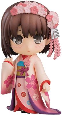 Nendoroid „How to Raise a Boring Girlfriend“, feine Megumi Kato, japanische Kleidung, bemalte bewegliche Figur, Saekano Ver. Nicht maßstabsgetreues ABS und PVC