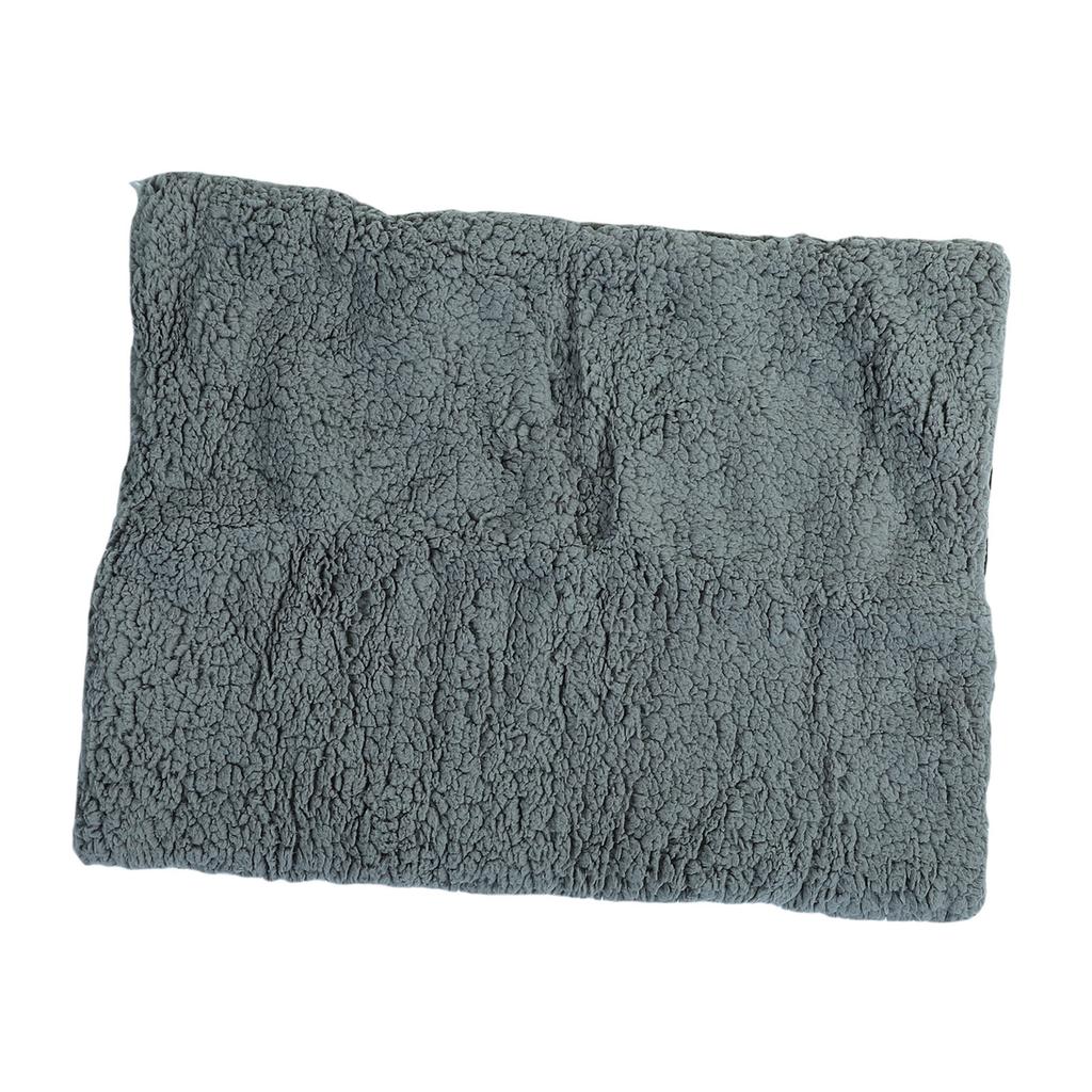 Tappetino Riscaldante per Animali Comodo Letto Morbido in Peluche per Cani Tappetino Antiscivolo Morbido per Gatti per il Freddo Grigio Chiaro