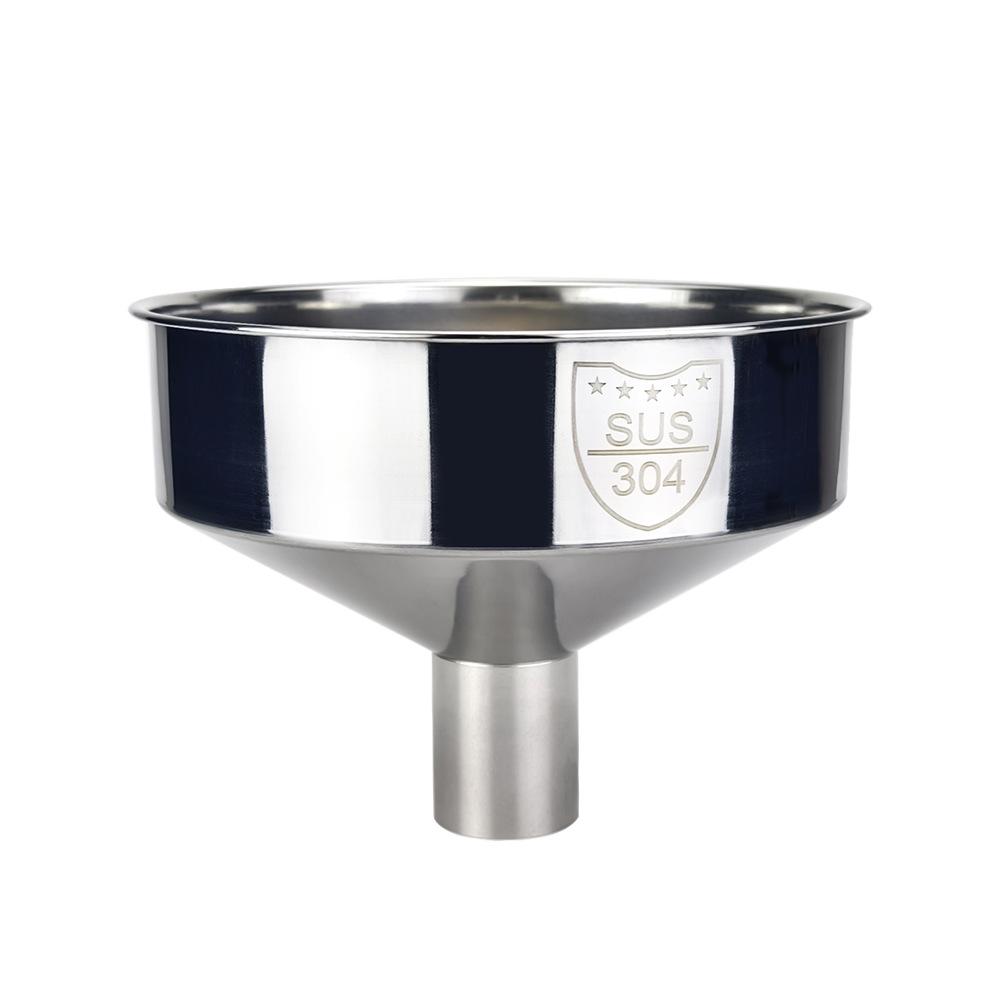 Large Stainless Steel Non-Magnetic Fueling Funnel for Industrial Tanks