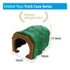 New Small Cave Tunnel Train Building Block Track Accessories Kids Wooden Track Compatible Toys S8
