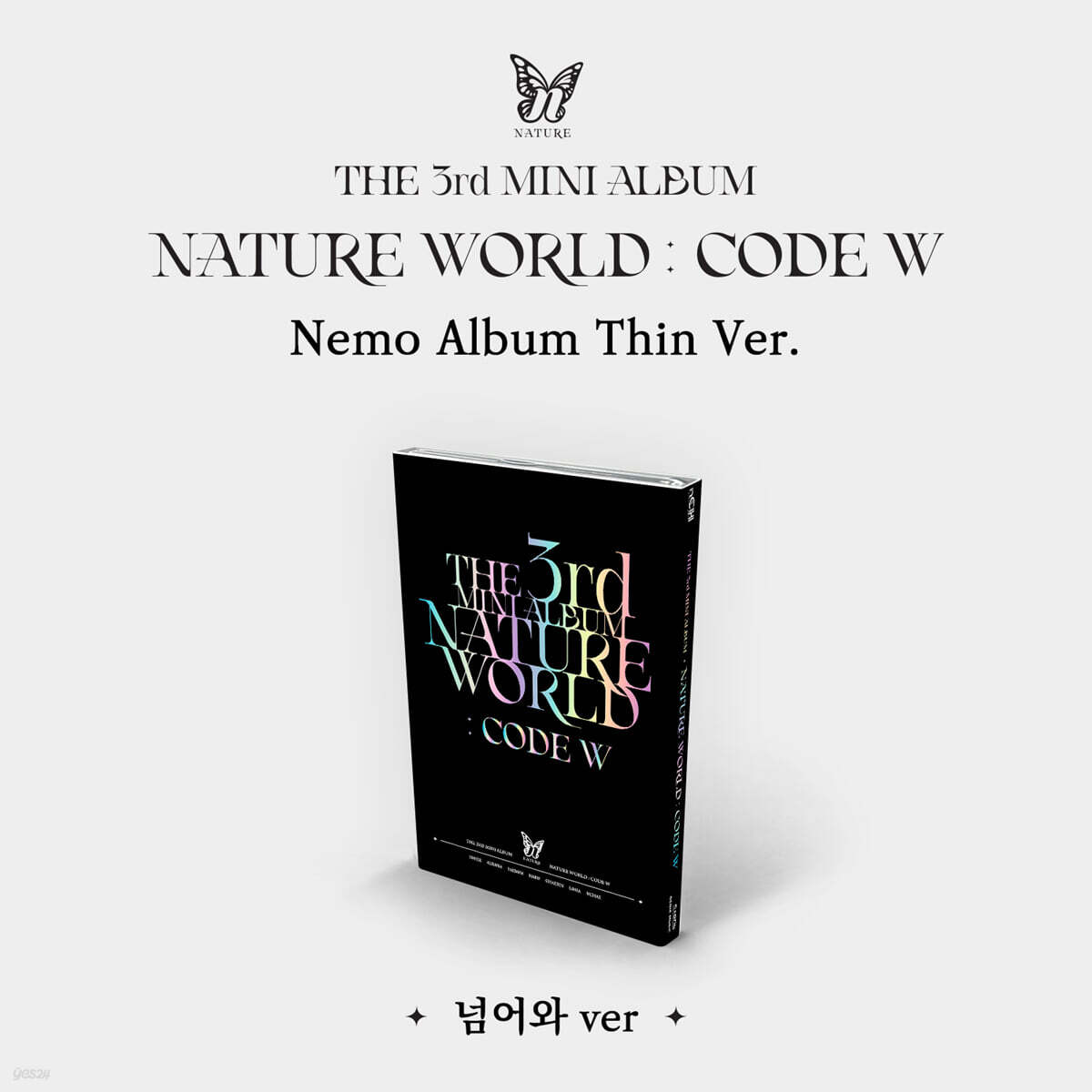 

NATURE - 3rd Mini Album : NATURE WORLD : CODE W [Nemo Album Thin ver.] [Come over ver.]