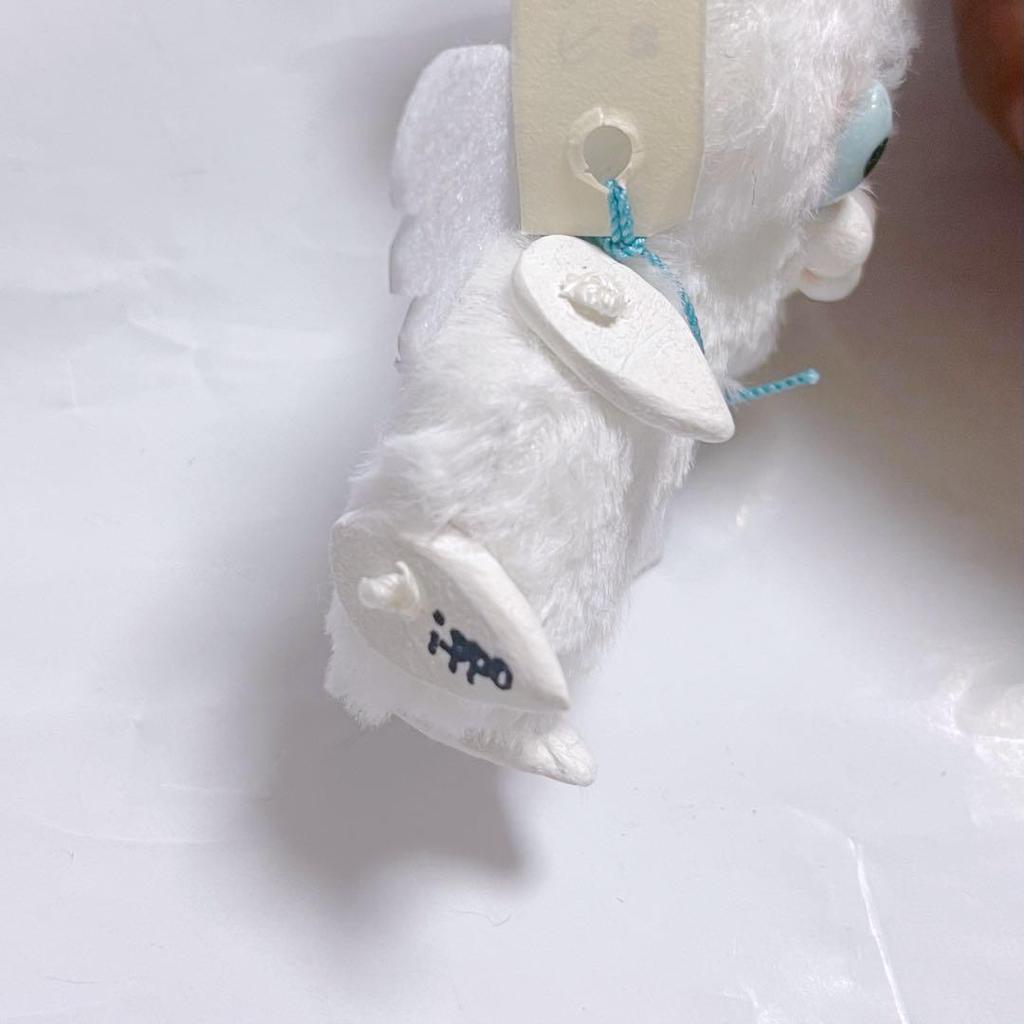 [USED] ippo Artist Plush Toy Teddy Bear Handmade Cat Angel