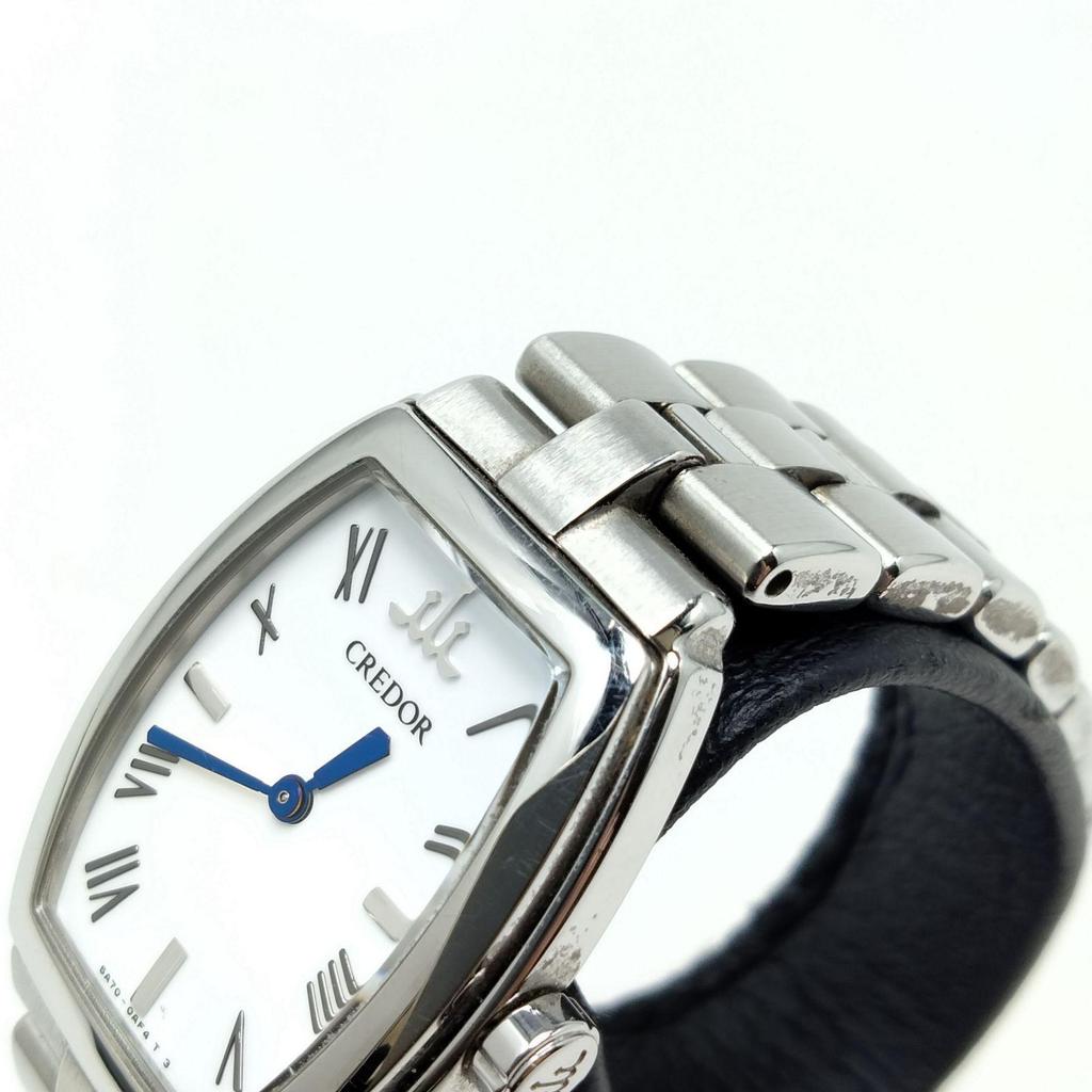 Used SEIKO SEIKO CREDOR AQUA 5A70-0AE0 Watch Quartz Stainless Steel