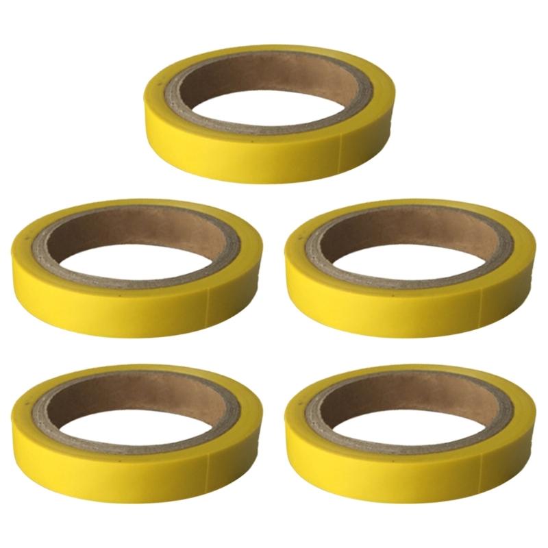5 Roll Grip Finishing Tape Tennis Badminton Racquet Grip Tape Overgrip Compound Sealing Tapes Wrap Accessories