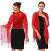 Hollow Lace Shawl With Tassel Wedding Bridal Shawl Wedding Accessories Fashion Scarf  Women