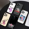 Courages Cowardly Dog  Phone Case For iPhone 16,15,14,13,12,17,Pro Max,Plus Silicone Black Case