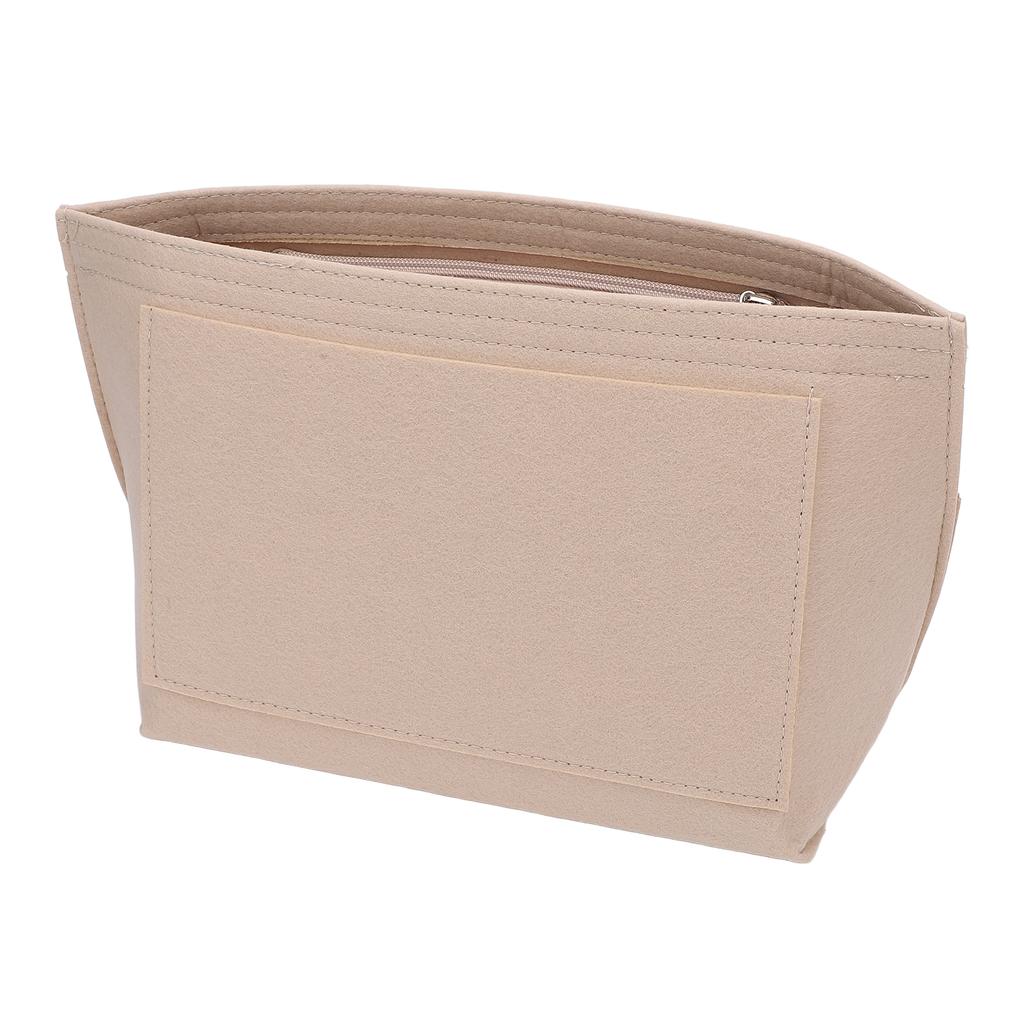 Geldbörse   Einsatz Filz Kosmetiktasche   Einsatz Große Kapazität Handtasche   für Handtaschen Größe L