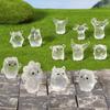 10-50pcs Luminous Elf of Mind Figurine Miniature Cartoon Demon Micro Landscape Ornaments Home Office Desk Room Decorations