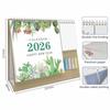 Decorative Desktop Calendar Stable Support Custom Planner Paper Calendar  Desktop Placement
