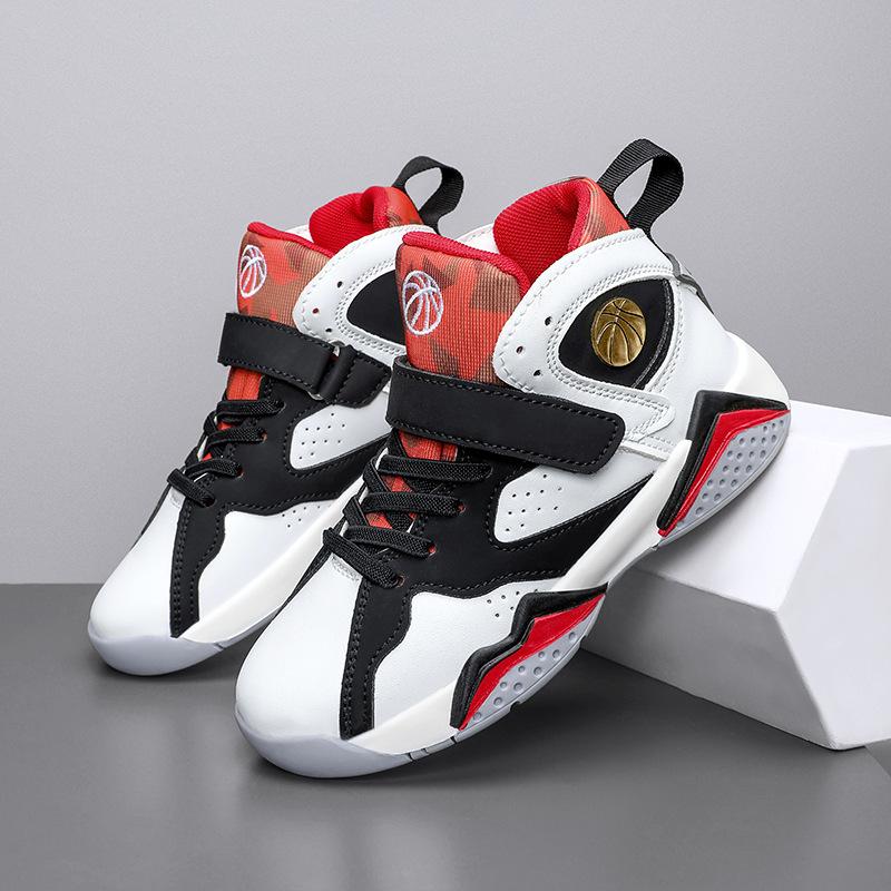 

Осень и зима новая молодежная осень и зима кроссовки обувь молодежная для мальчиков зимняя баскетбольная мальчики кроссовки молодежная для бега 39