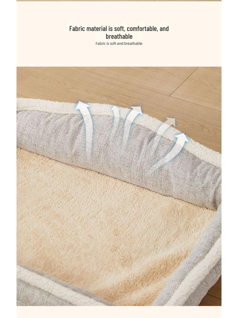 Four Seasons Washable Pet Bed: Cool Summer Mat for Small Dogs & Cats