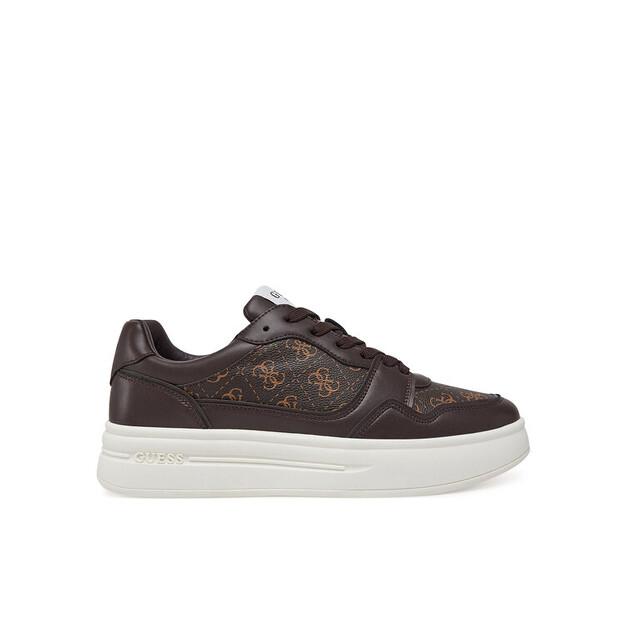 Мужские кроссовки Guess Fmjwii lea12 коричневые