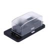 4 Way Fuses Box Holder Blade Fuse Block Plastic Cover with LED Indicator Light Car Fuse Holder Plastic Cover for Auto Car Marine