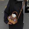 Cute Puppy Designer Shoulder With Inner Pocket For Casual Outings