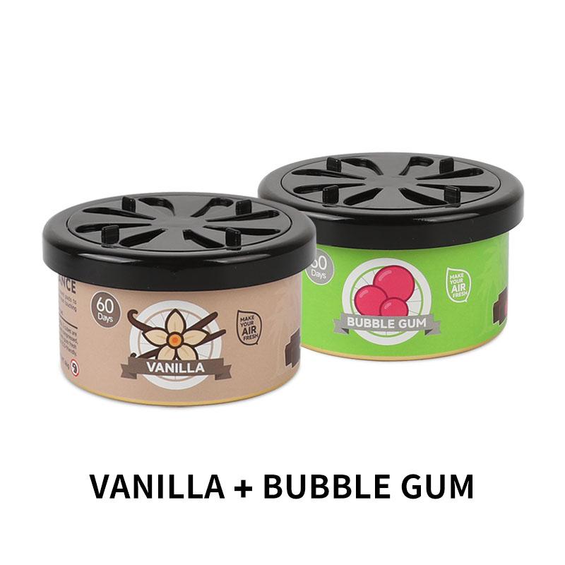 Cherry scented Car air freshener automobile perfume wood block essential oil diffusion fragrance long-lasting  elimination odor