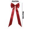 Christmas Tree Bow Satin 75 Inch Home Decor Oversized Bow Topper Christmas Tree Ornaments for Wedding Birthday Wall Front Door