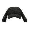 Winter Warm Cap Plush Hat with Rabbit Ears Soft Breathable Furry Baseball Hat Women Headdress Outdoor Activity Headgear