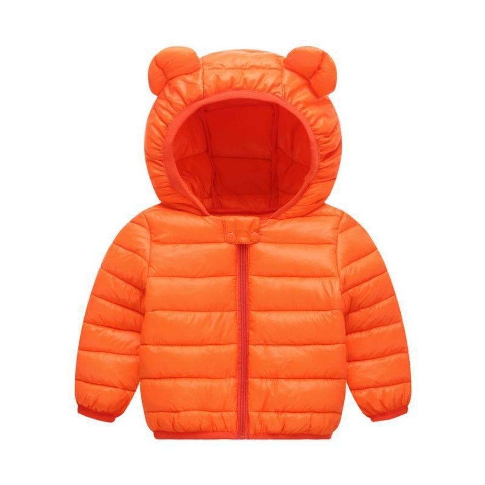 Autumn and Winter Cartoon  Jacket Children's Down Cotton Clothes Boys and Girls Cotton Clothes Children 2-6 Years Old Light Baby Jacket