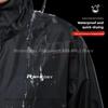 6XL Large Size  Adult Waterproof Raincoat Suit for Summer Unisex Motorcycle Raincoat Lightweight Breathable Outdoor Rain Wear