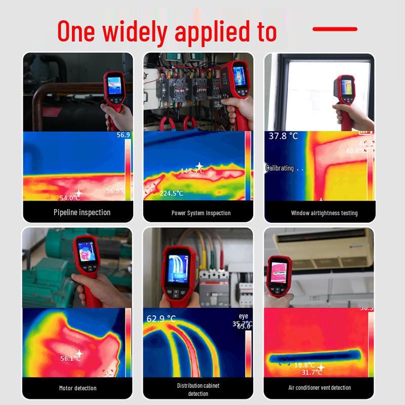 UNI-T UTi120S High-Precision HD Handheld Infrared Thermal Camera for Outdoor Inspection & Maintenance