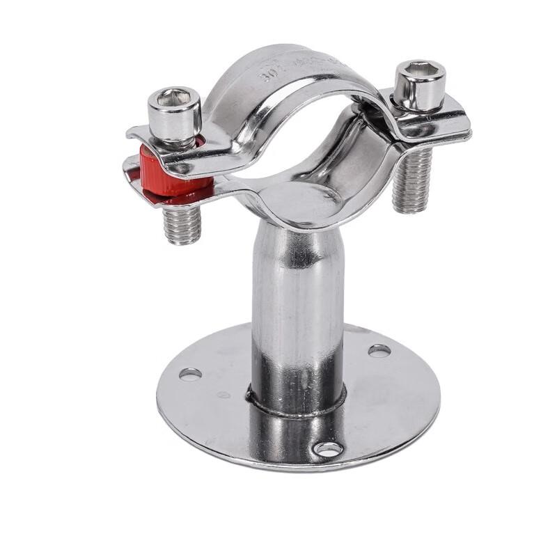 304 Stainless Steel Pipe Clamp with Base