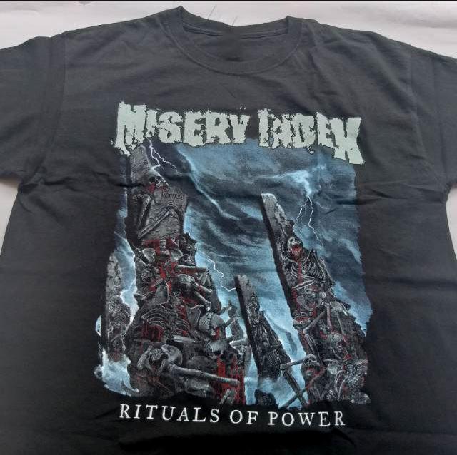 Misery Index band Rituals Of Power Tee Unisex T-Shirt Full Size S to 5XL 1L419 Unisex T-Shirt S