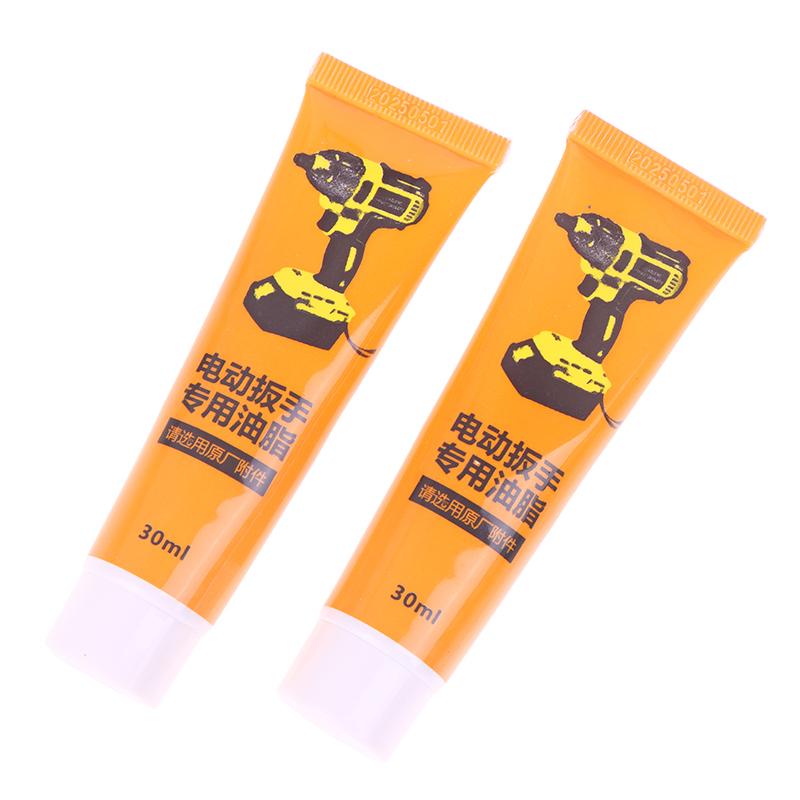 2Pcs Power Tool Grease 30Ml Electrical Power Tool Rotary Bit Lubricant Heat-Resistant Bearing Grease Rotary Hammer Accessories