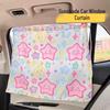 Children's Cartoon Car Sunshade Curtains - Blackout, Retractable, Suction Cup