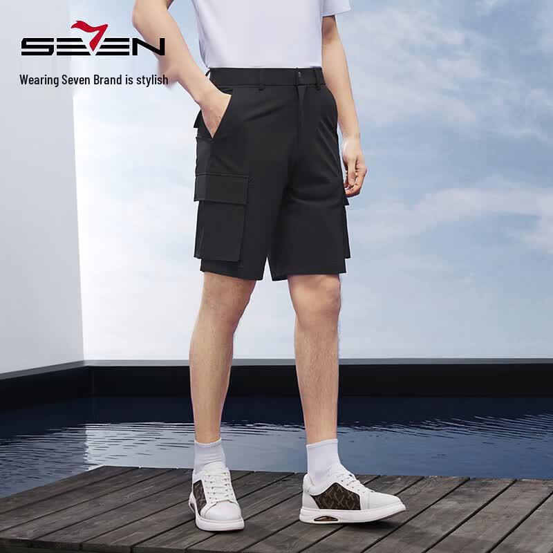 

Seven Brand Men s Cooling Cargo Shorts 34