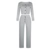 Stylish Women Tracksuit Cropped Top And Pants Set Comfortable Loungewear Collection Size 6-18