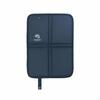 Folding Seat Pad, Portable Outdoor Mat, DualSided, AllSeason Travel, Minimalist Style Black
