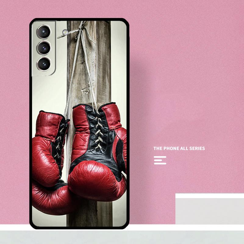 Boxing Gloves Phone Case For Samsung Galaxy S26 S23 Ultra S20 S21 S22 S24 S25 Plus S10 S25 FE Cover Coque