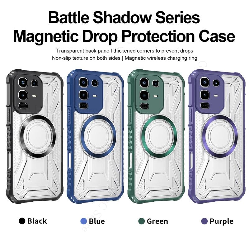 For Magsafe Magnetic Heavy Duty Protection Case For Infinix Note 50 40 Pro Plus Armor Shockproof Hybrid Cover Hot 50 Pro Plus 4G