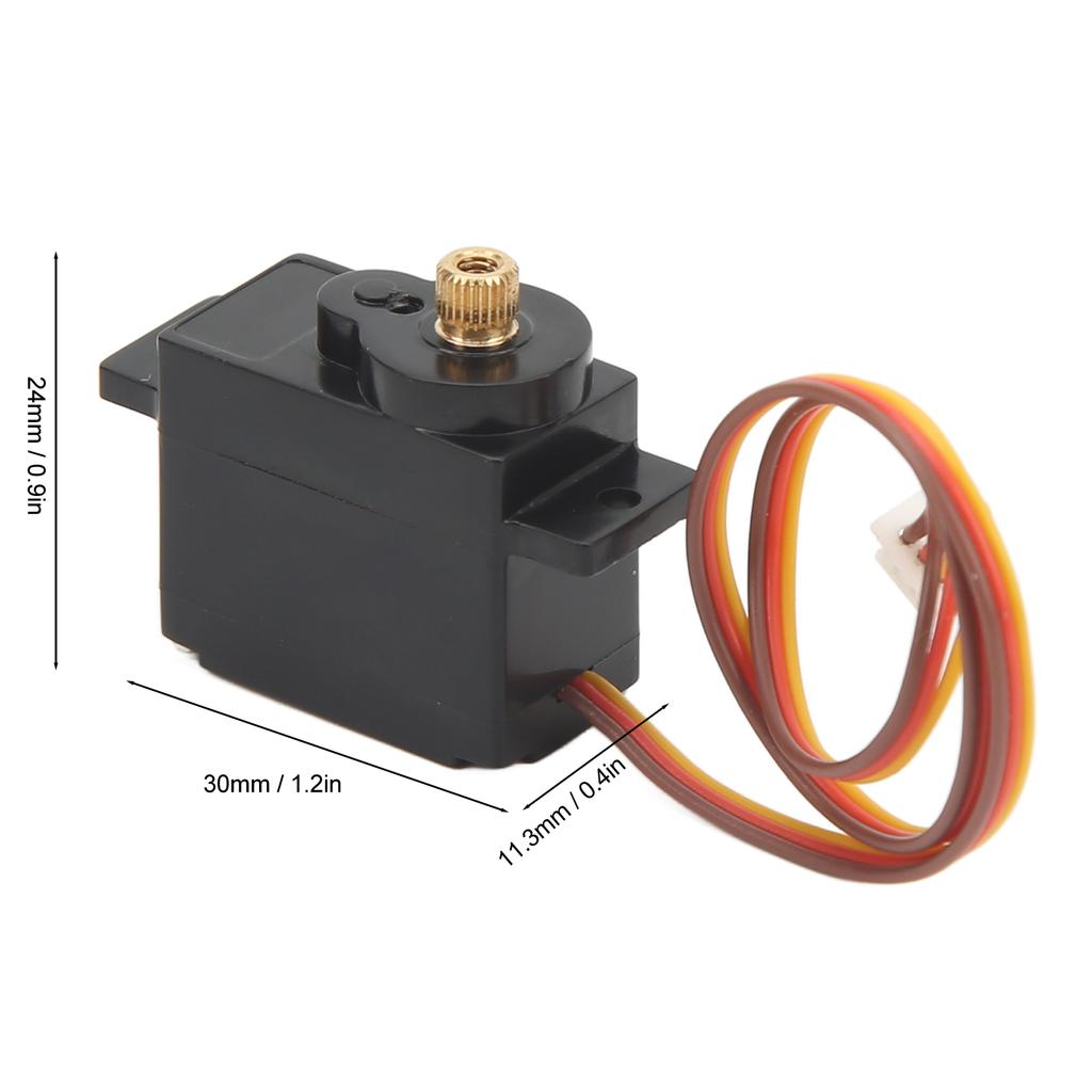 RC Car Servo for Wltoys 1/28 284131 RC Car 28T High Hardness Stable Reliable Steel RC Digital Servo with Servo Arm Screws