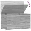 Storage Chest Grey Sonoma 84 X 42 X 46 Cm Engineered Wood
