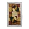 1Pc 38x63cm Colorful Flower Printed Cotton Tea Towel Kitchen Dishcloth Water Absorption Household Cleaning Cloth