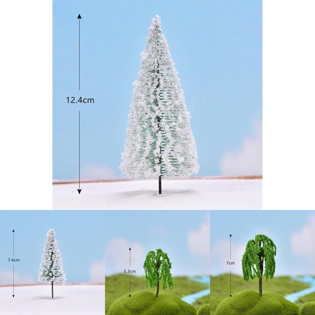 Entzückende Mini-Baumfigur für fesselnde Mikrolandschaft und Heimdekoration