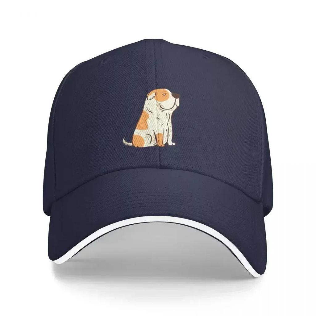 Dog Waiting For Pizza Baseball Cap Luxury Caps Derby Hat Hip Hop Designer Adjustable Hats Man Women's