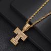26 English Letters Pendant Necklace Copper Inlaid Zircon Versatile Jewelry Necklace