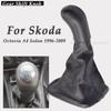 5-Gang Schalthebelknauf Manschette Für Skoda Octavia A4 MK1 1997 1998 1999 2000 2001 2002 2003 2004 2005 2006 2007 2008 2009 2010