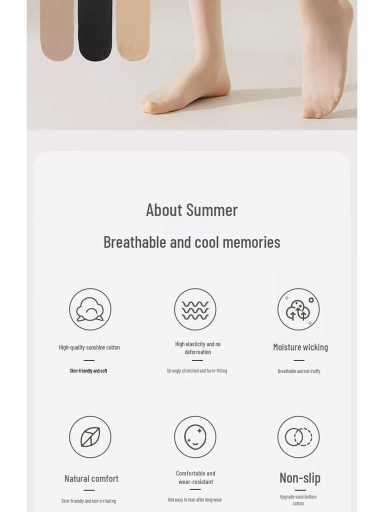 Women's Summer Over-the-Knee Anti-Snag Hosiery