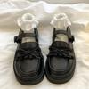 Mary Jane Small Leather Shoes Women'S Japanese Lolita With Skirt Platform Heightening Versatile Loafers