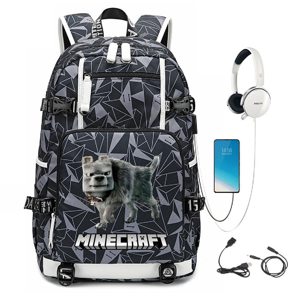 Game Merchandise Outdoor Travel Bag Large Capacity Usb Backpack