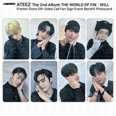 THE WORLD EP.FIN WILL Fromm Store 5th Video Call Event Benefit Photocard
